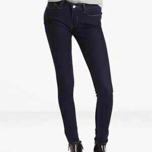 Levis Too Superlow 524 Lowrise Skinny Black Jeans  Size 5 sc  Western Cowgirl